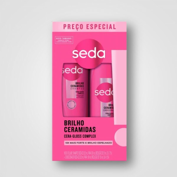Shampoo+Condicionador seda Ceramidas 15X300ML Promocao 190ML