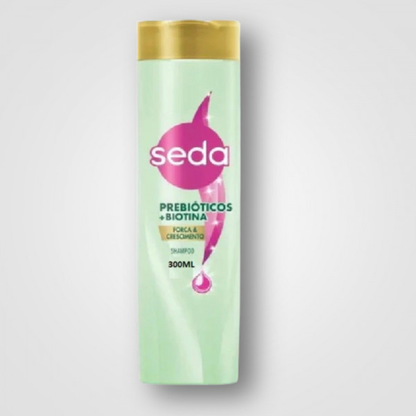Shampoo seda Prebioticos + Biotina 12X300G