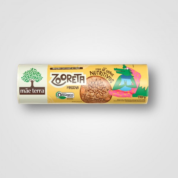 Biscoito mãe terra Zooreta Organico Maizena 18X110G