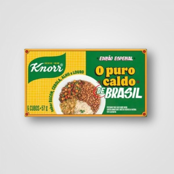 Caldo Knorr Puro De Brasil Cartucho 16X10X3L/57G