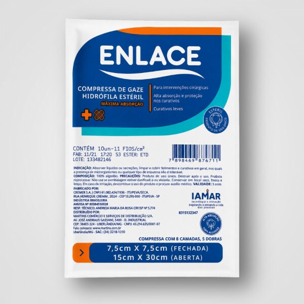 COMPRESSA EST ETO 11F 7,5X7,5CM C/10UN ENLACE COMPRESSA EST ETO 11F 7,5X7,5CM C/10UN ENLACE