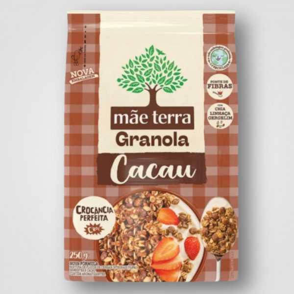 GRANOLA MÃE TERRA CACAU 14X250G
