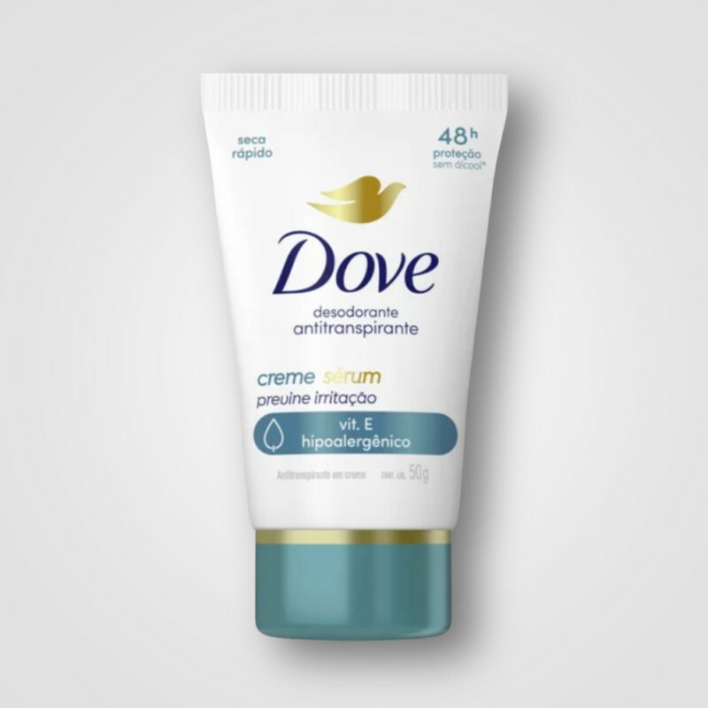 DESODORANTE CREME DOVE PREVINE IRRITACAO 12X 50 g DESODORANTE CREME DOVE PREVINE IRRITACAO 12X 50 g