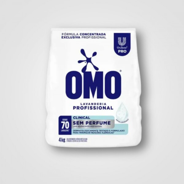 DETERGENTE EM PO OMO CLINICAL 4X4KG DETERGENTE EM PO OMO CLINICAL 4X4KG