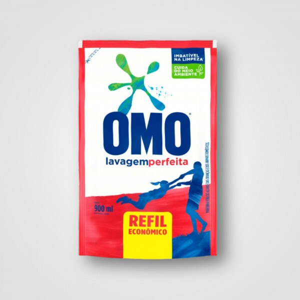 Detergente Liquido OMO Lavagem Perfeita DP 12x900ML