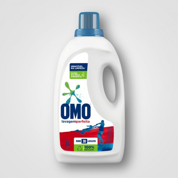 DETERGENTE LIQUIDO OMO LAVAGEM PERFEITA 4X 3 L NORDESTE