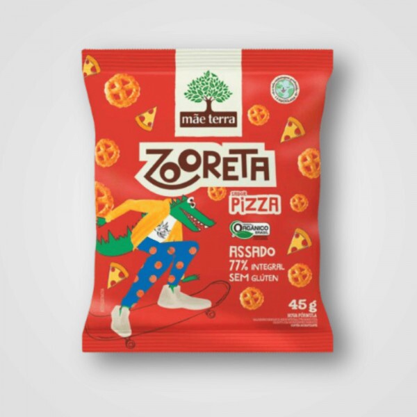 SALGADINHO MAE TERRA ZOORETA PIZZA 18X45G