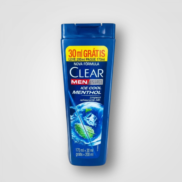 SHAMPOO CLEAR MEN ANTICOCEIRA ICE COOLMTL 12X200ML LV+PG- SHAMPOO CLEAR MEN ANTICOCEIRA ICE COOLMTL 12X200ML LV+PG-