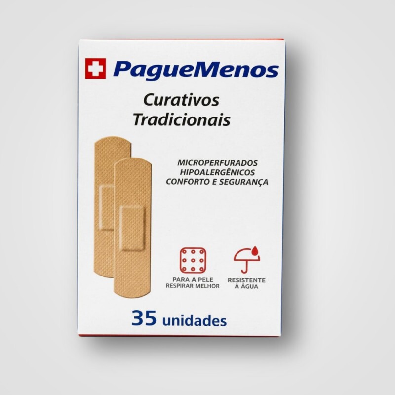 CURATIVO TRADICIONAL ADULTO PAGUE MENOS 35 UNIDADES CX24