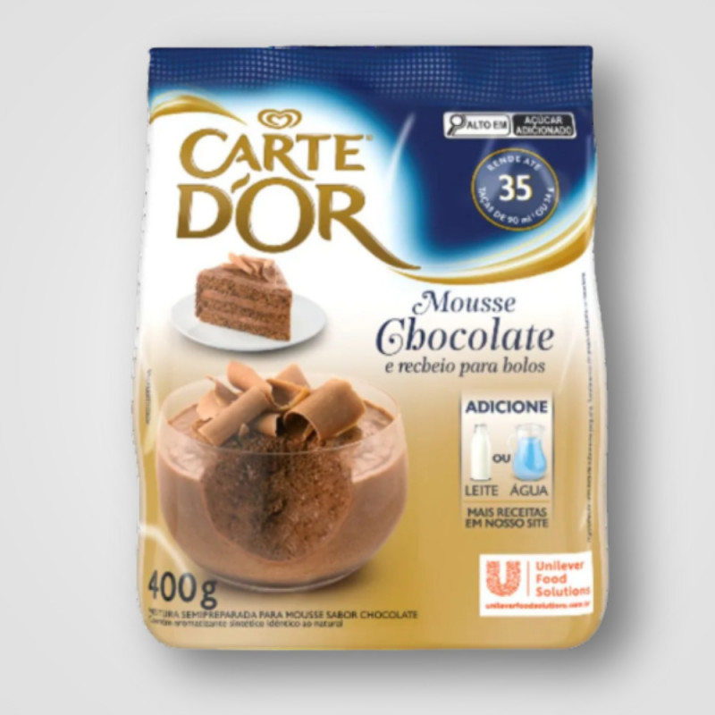 Mistura Carte Dor Mousse Chocolate 12X400G