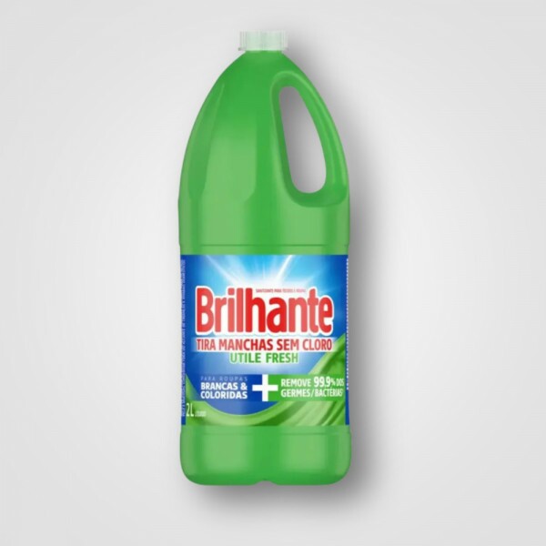 Tira Mancha Brilhante Sanitizante Utile Fresh Garrafa 6X2L
