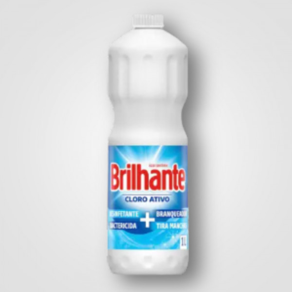 Água Sanitária Brilhante 12X1L Água Sanitária Brilhante 12X1L