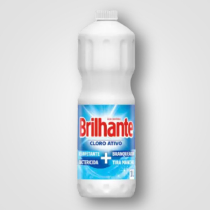 Água Sanitária Brilhante 12X1L