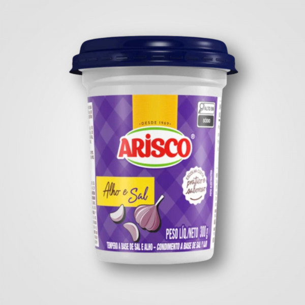 Tempero ARISCO Alho Com Sal Copo 24X300G