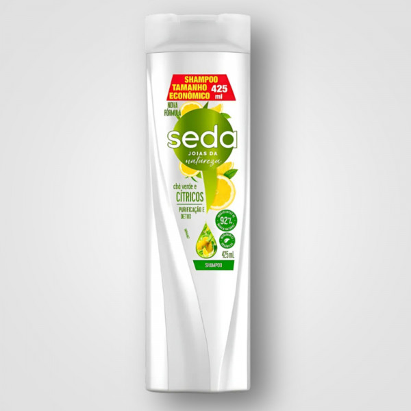Shampoo Seda Chá Verde e Citricos 12X425 ML Shampoo Seda Chá Verde e Citricos 12X425 ML