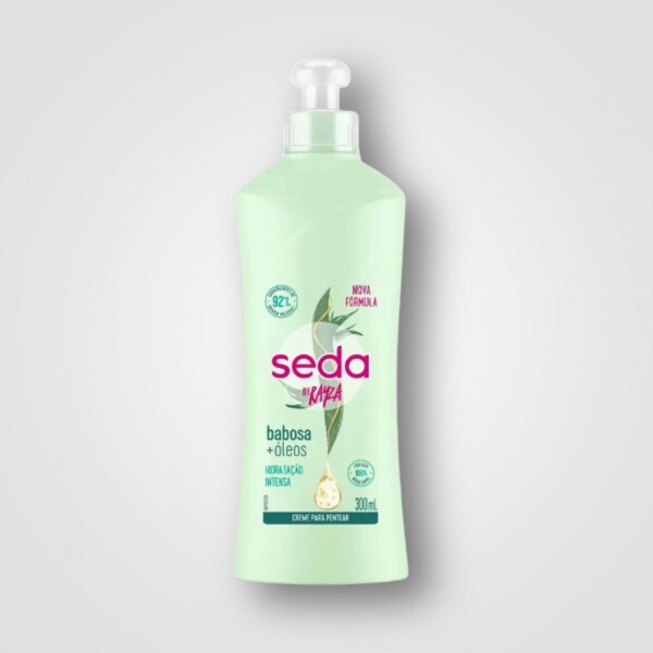 Creme de Pentear Seda Babosa Óleos 12X700ML Creme de Pentear Seda Babosa Óleos 12X700ML