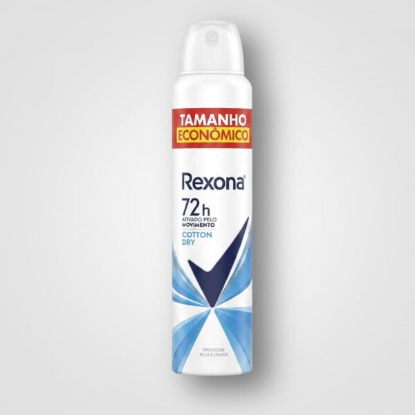 Desodorante Aerosol Antitranspirante Rexona Cotton Dry 12x200 ML