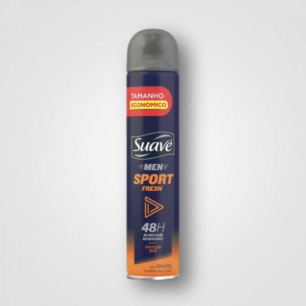 Desodorante Aerosol Antitranspirante Suave Men Sport 12X200ML Desodorante Aerosol Antitranspirante Suave Men Sport 12X200ML