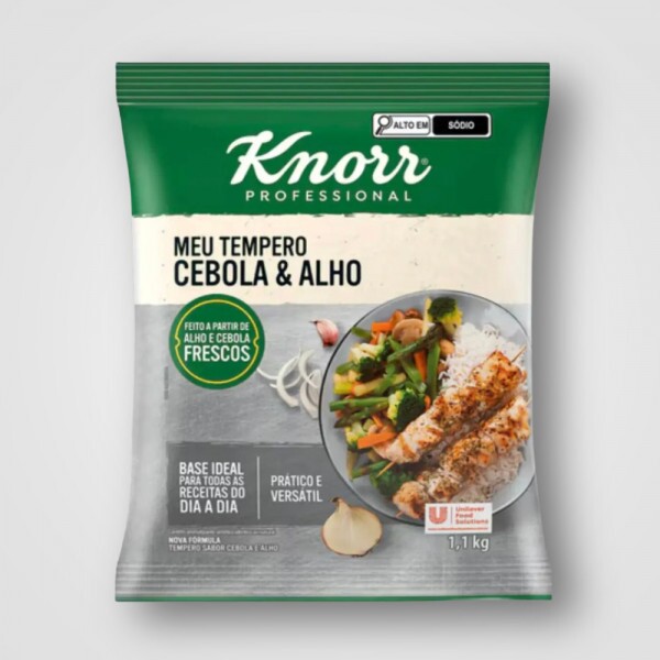 Meu Tempero Knorr Cebola e Alho BAG 6X1.1KG Meu Tempero Knorr Cebola e Alho BAG 6X1.1KG