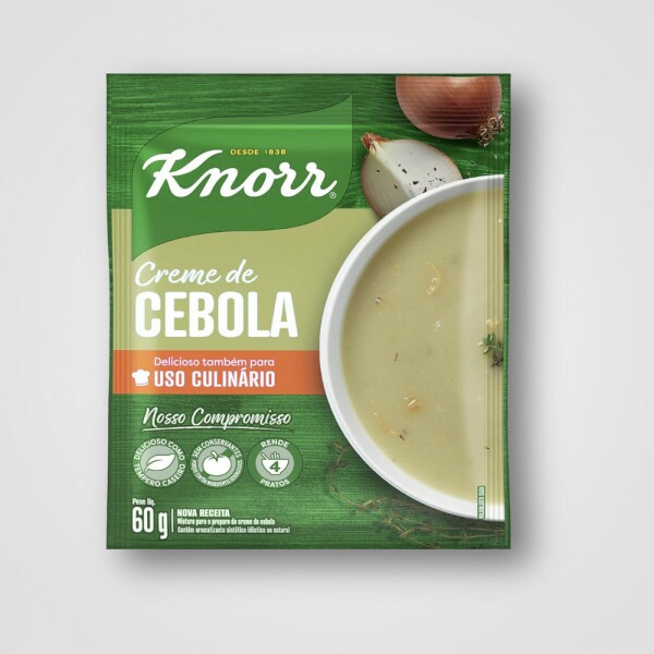 Sopa Cremosa Knorr Cebola Sache 12X60G
