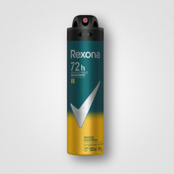Rexona Men Deo Aerosol Antitranspirante V8 12X150ML
