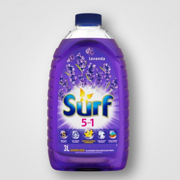 Detergente Liquido Surf Lavanda 4X3L Detergente Liquido Surf Lavanda 4X3L
