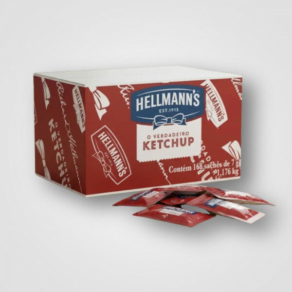 Ketchup HELLMANNS Sachet 168X7G