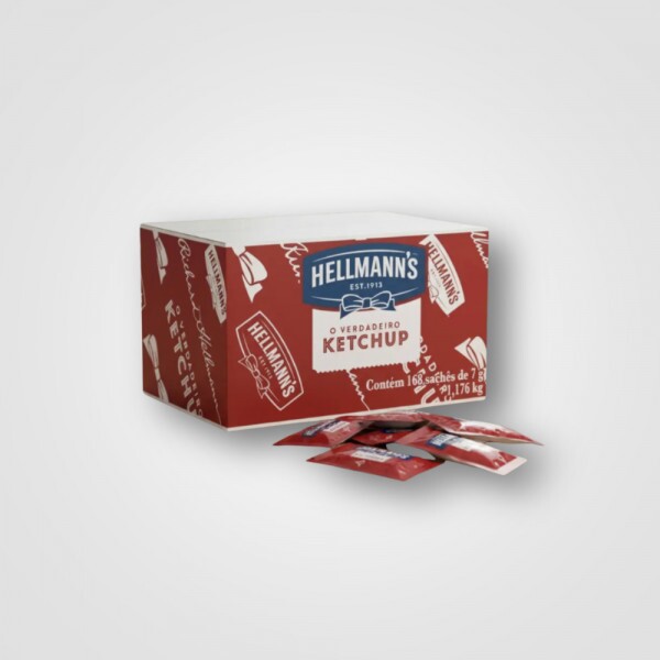 Ketchup HELLMANNS Sachet 168X7G