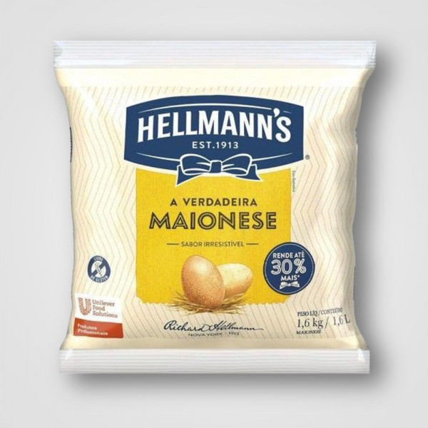 Maionese HELLMANS Bag 6X1.6G