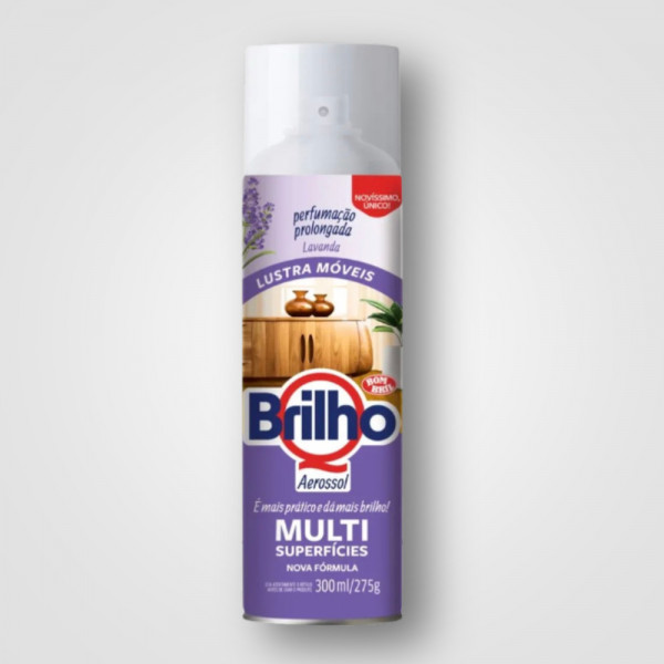 L. MOVEIS QBRILHO AEROSSOL LAV 12/300ML L. MOVEIS QBRILHO AEROSSOL LAV 12/300ML