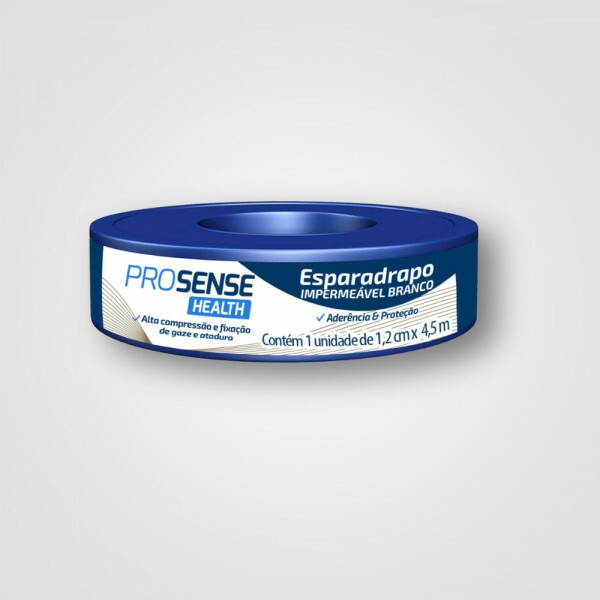 ESPARADRAPO BRANCO 1,2CMX4,5M CX72 PROSENSE HEALTH ESPARADRAPO BRANCO 1,2CMX4,5M CX72 PROSENSE HEALTH
