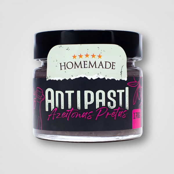 ANTEPASTI AZEITONA PRETA 170G CX12 ANTEPASTI AZEITONA PRETA 170G CX12
