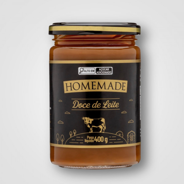 HOMEMADE DOCE DE LEITE 400G CX 6UN HOMEMADE DOCE DE LEITE 400G CX 6UN